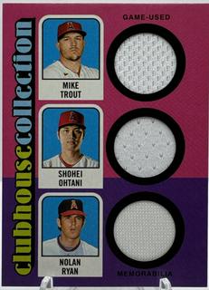 Nolan Ryan / Mike Trout / Shohei Ohtani