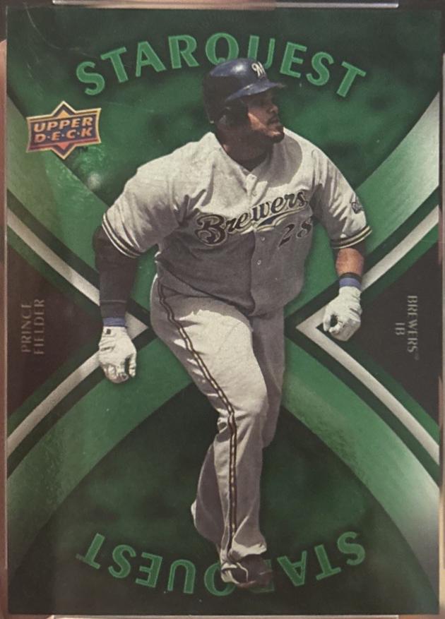 Prince Fielder #SQ-3 2008 Upper Deck First Edition Starquest Baseball