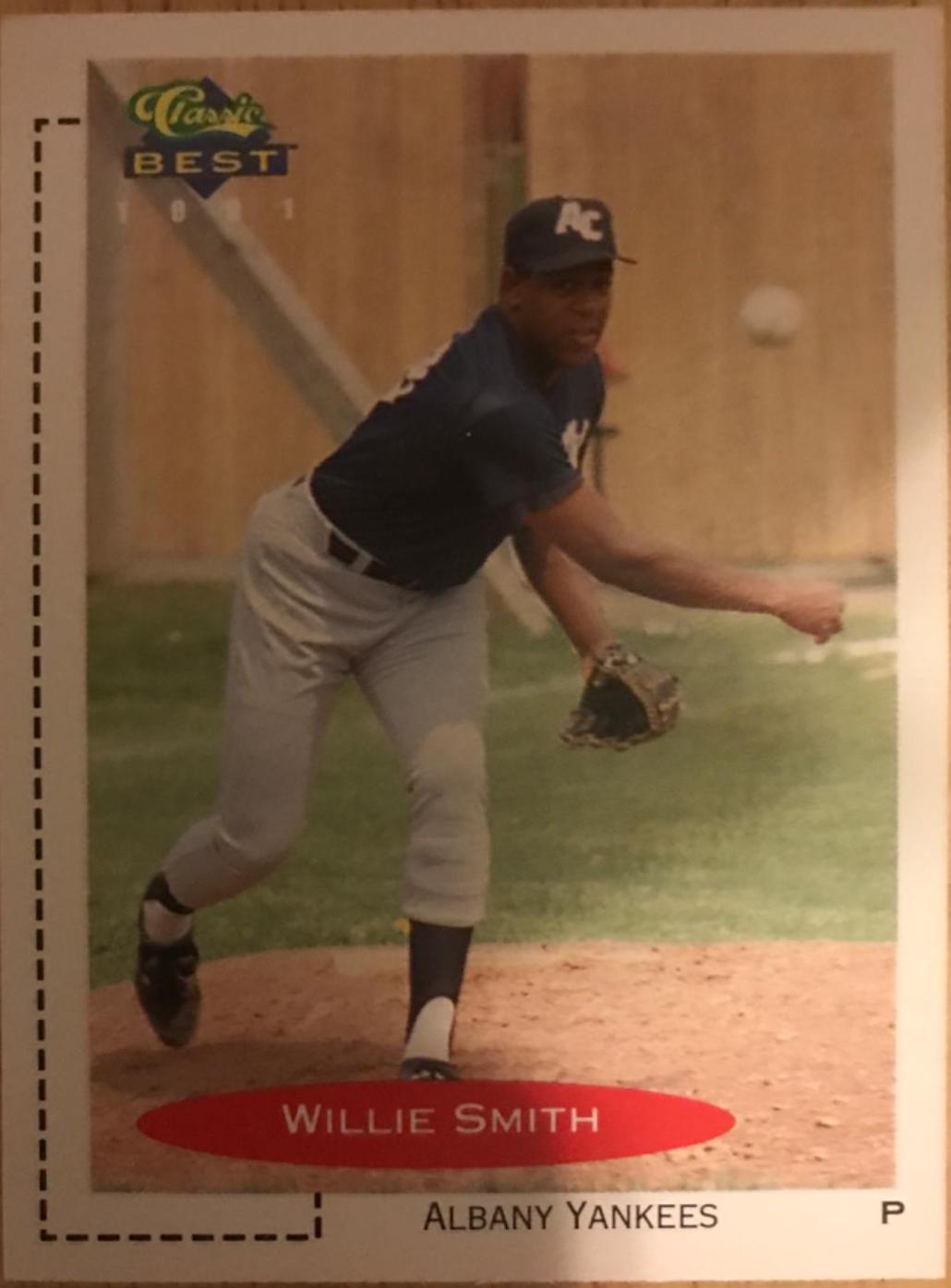 Willie Smith #332 1991 Classic Best Baseball