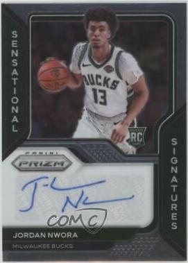 Jordan Nwora Basketball Cards 2020 Panini Prizm Sensational Signatures