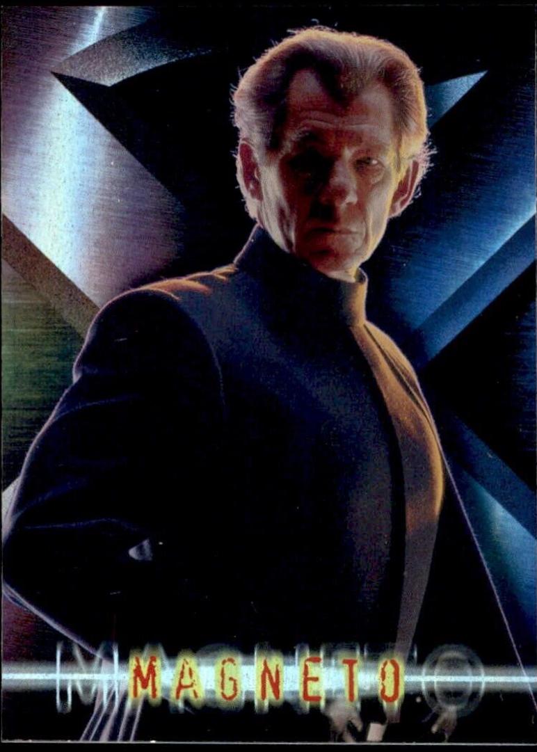 Magneto #7 Marvel 2000 Topps X-Men The Movie X-Foil