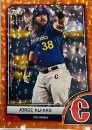Jorge Alfaro [Orange Cracked Ice] #47