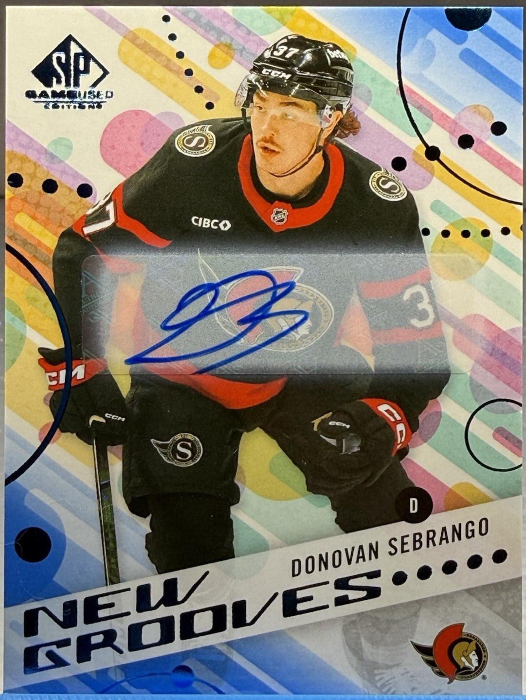 Donovan Sebrango [Blue Autograph] #NG-17