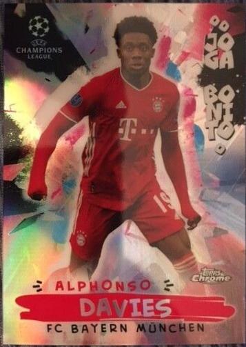 Alphonso Davies [Orange Refractor] #JB-9