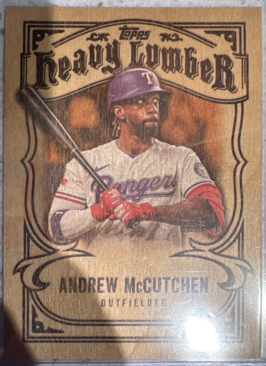 Andrew McCutchen #HL-52 2026 Topps Update Heavy Lumber Baseball
