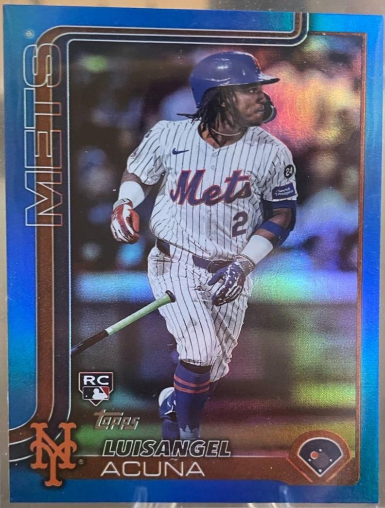 Luisangel Acuna [Blue Holo Foil] #524
