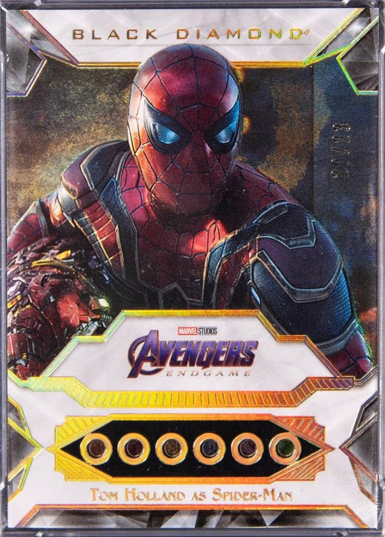 2021 Tom Holland as Spider-Man [Infinity Stones Diamond Relic] #97