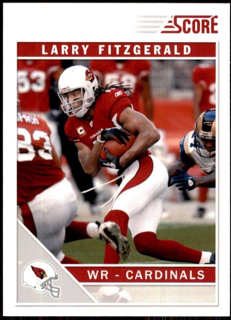 Larry Fitzgerald #7 Football Cards 2011 Panini Score