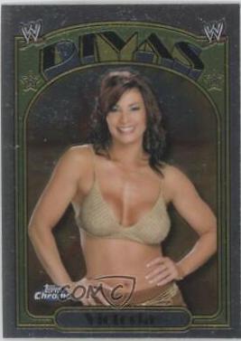 Victoria #66 Wrestling Cards 2007 Topps Heritage II Chrome WWE