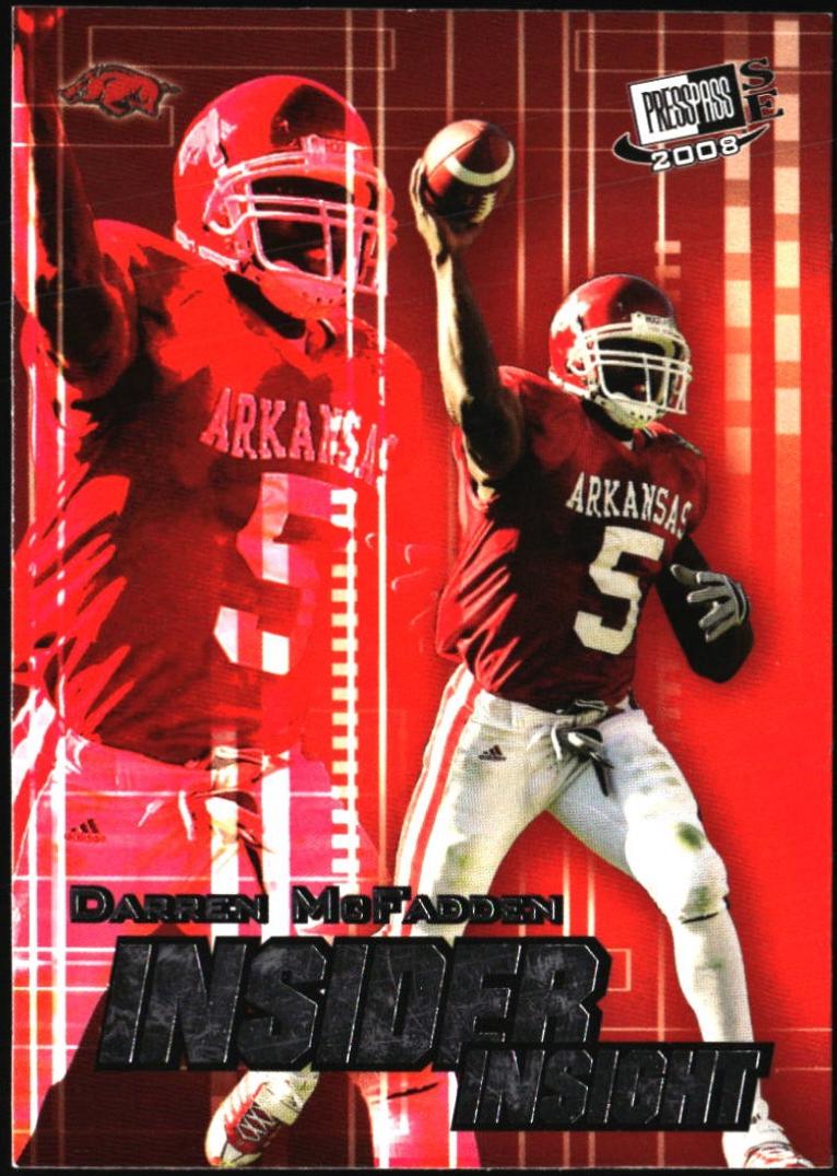 Darren McFadden #II-34 2008 Press Pass Se Insider Insight Football