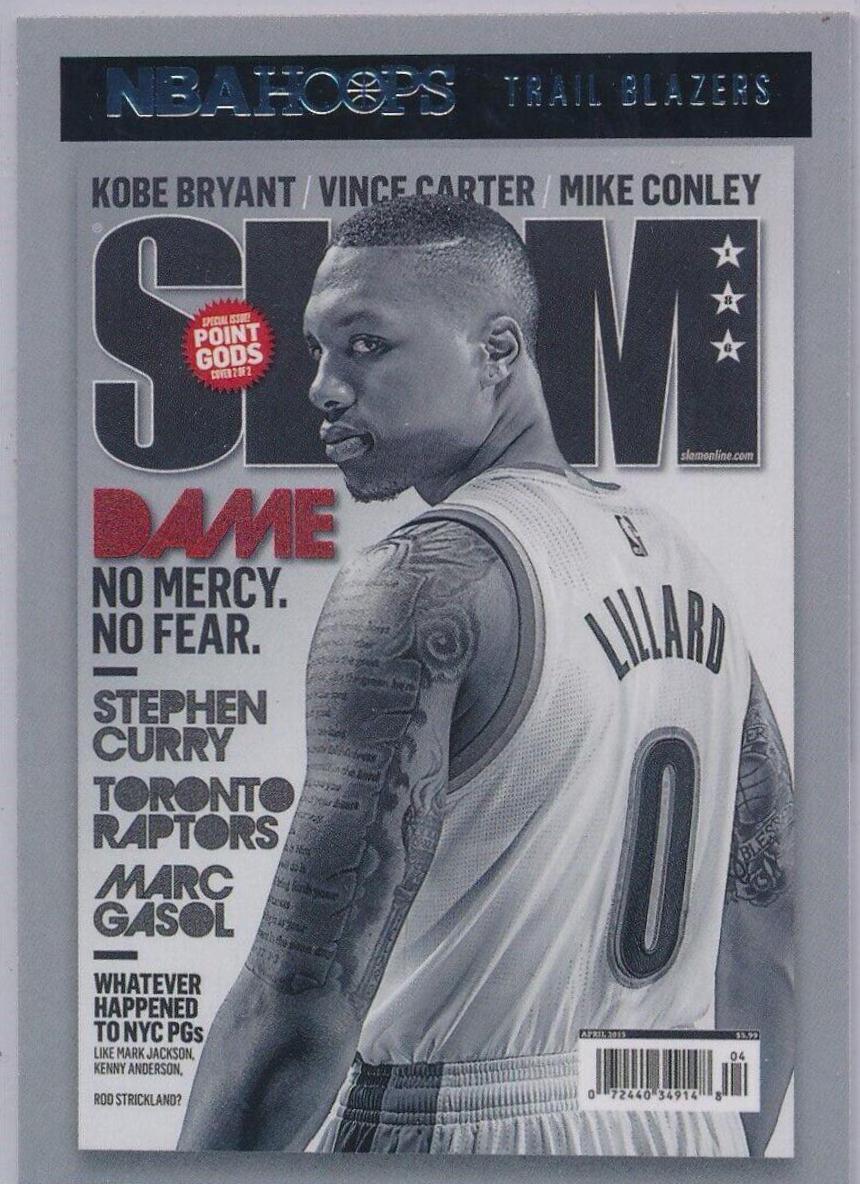 Damian Lillard #16 2020 Panini Hoops Slam Basketball