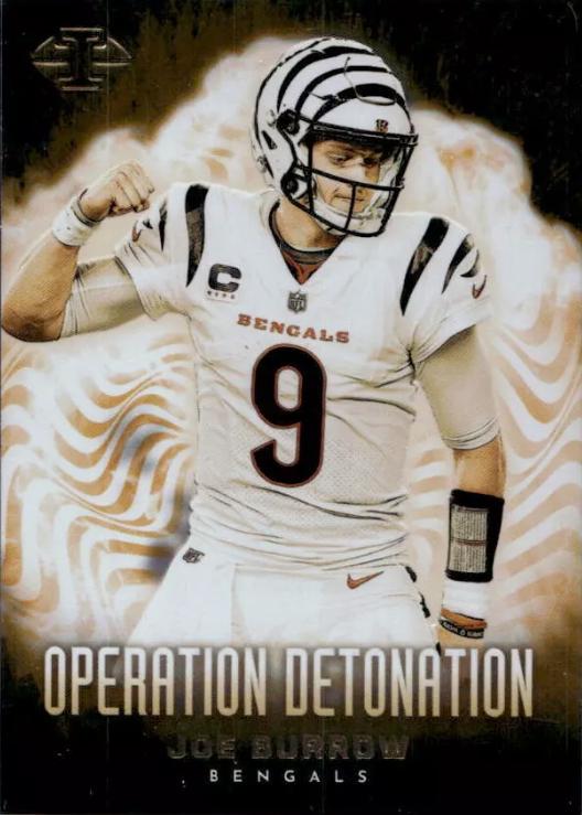 Joe Burrow #7 Football Cards 2023 Panini Illusions Operation Detonation