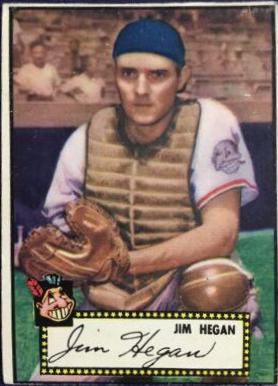 Jim Hegan #17 Baseball Cards 1952 Topps