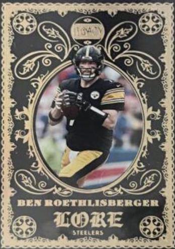 Ben Roethlisberger #L-22 Football Cards 2022 Panini Legacy Lore