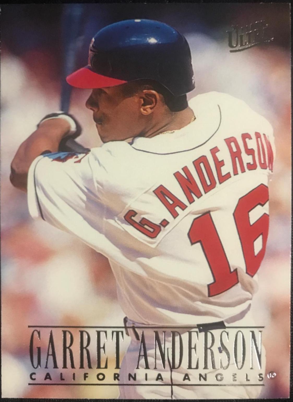 Garret Anderson #25 Baseball Cards 1996 Ultra