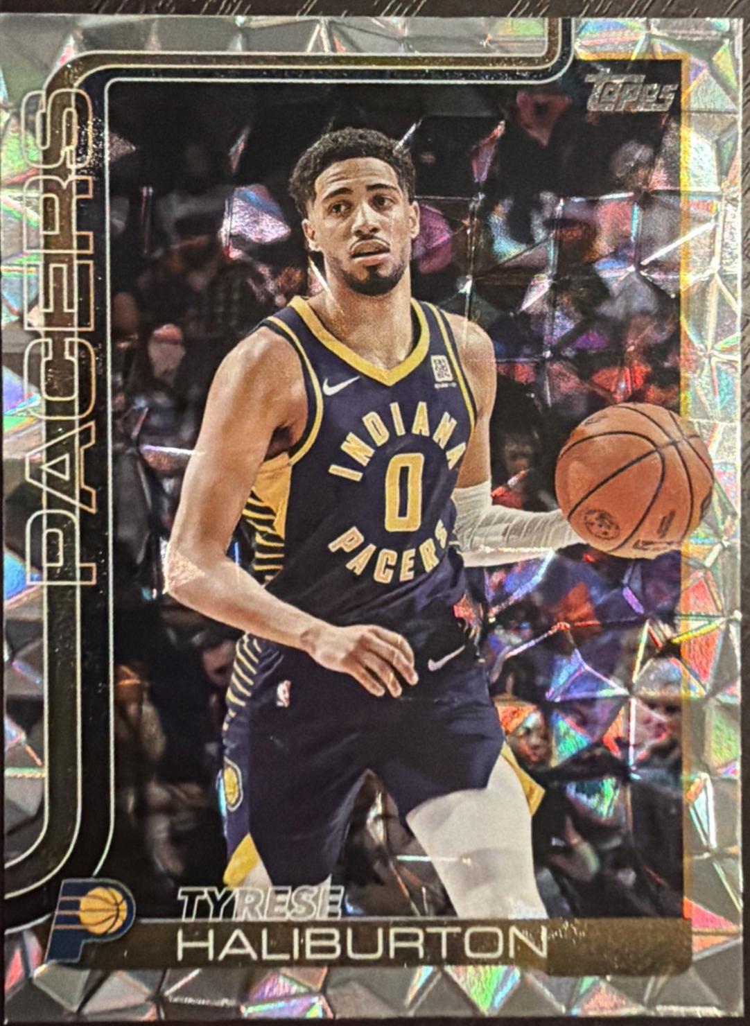 Tyrese Haliburton [Holo Platinum Foil] #47