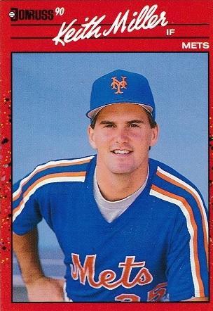 Keith Miller #507 Baseball Cards 1990 Donruss
