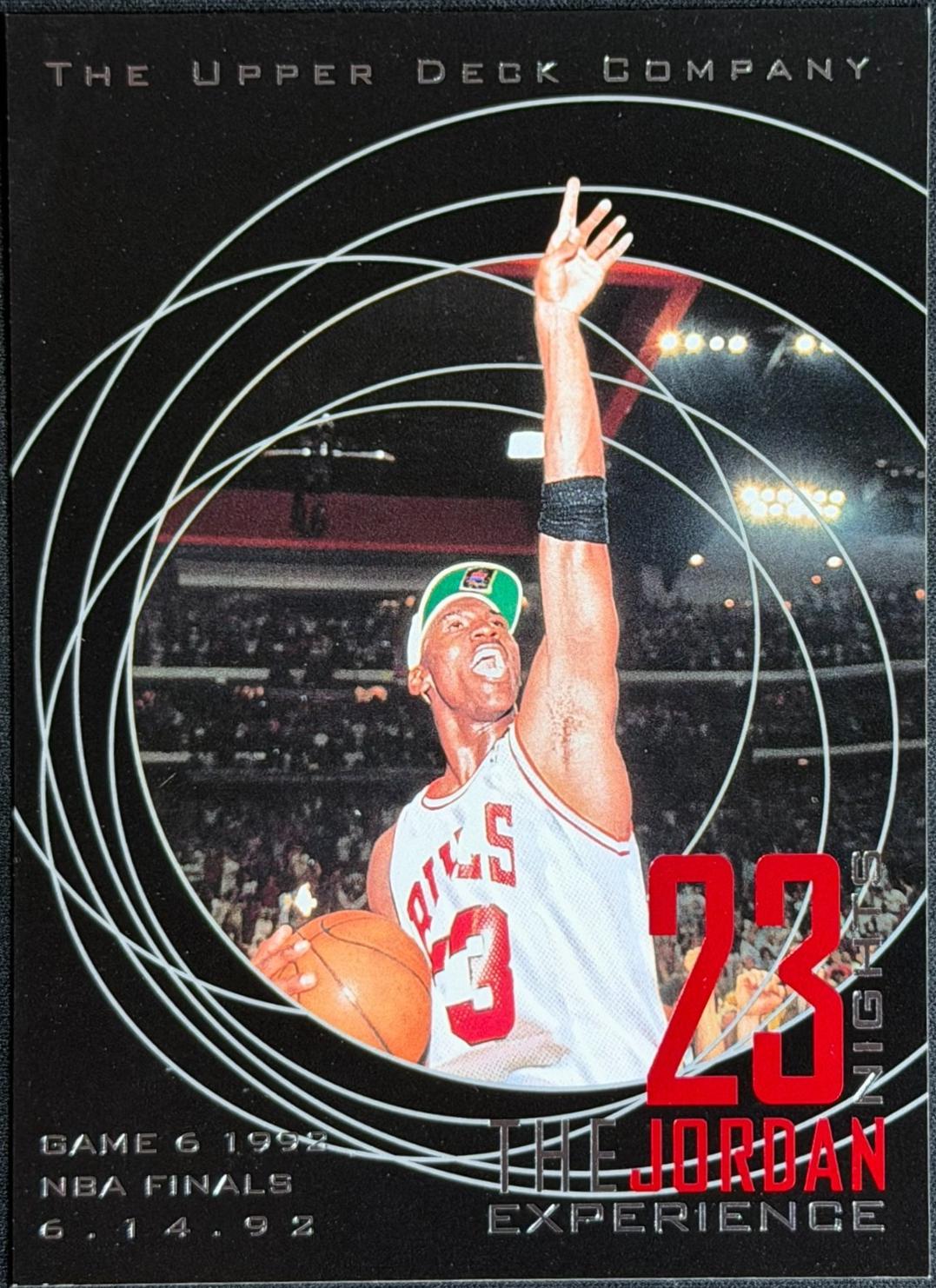 Michael Jordan #14 1996 Upper Deck 23 Nights Jordan Experience Basketball