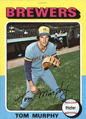 Tom Murphy #28 Baseball Cards 1975 Topps Mini