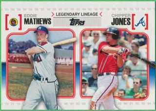 Chipper Jones, Eddie Mathews