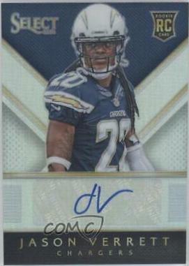 Jason Verrett #RA-JV Football Cards 2014 Panini Select Rookie Autograph