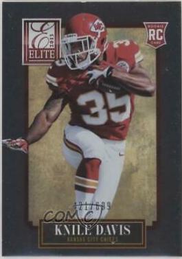 Knile Davis #118 2013 Panini Elite Football
