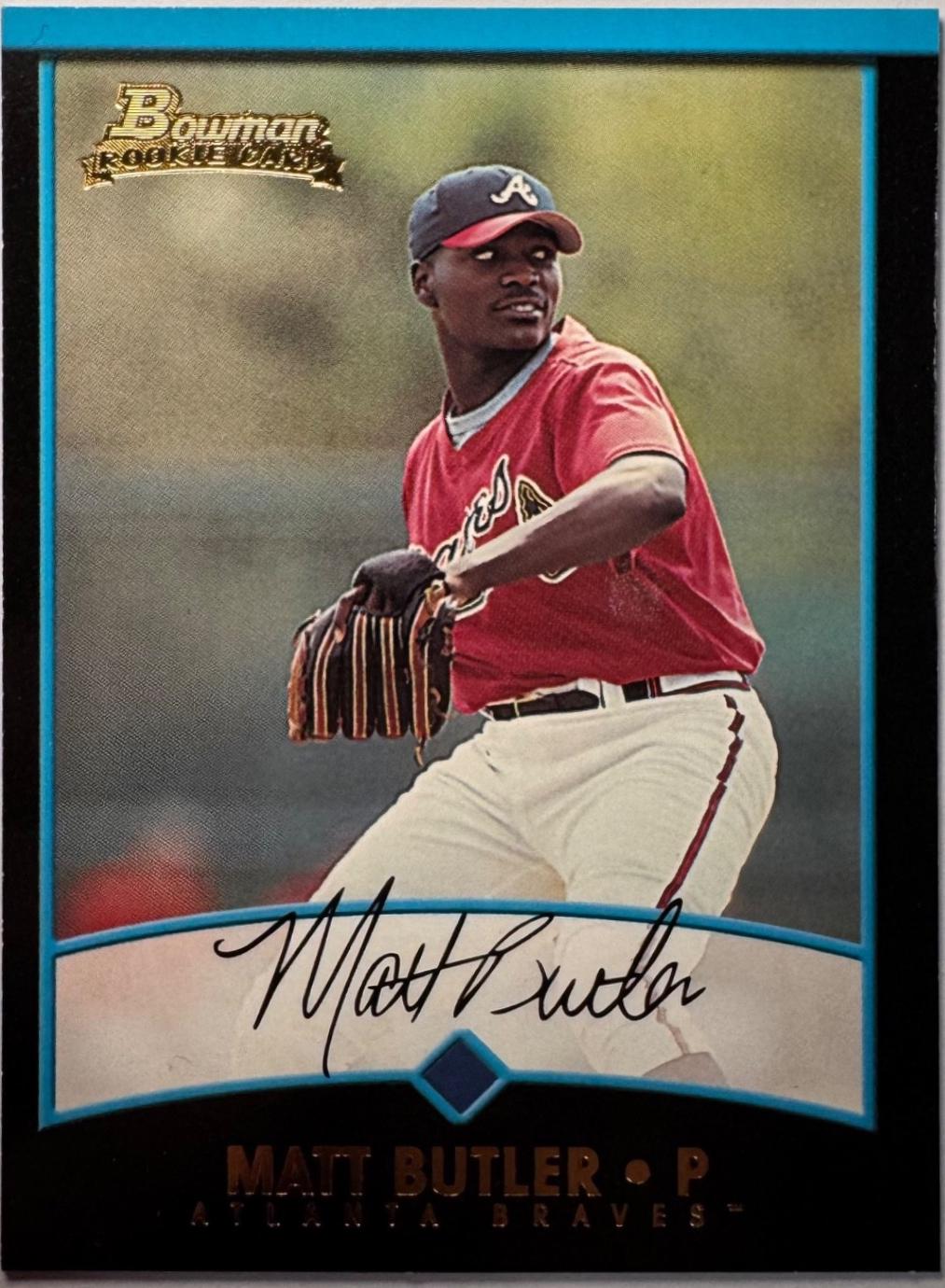 Matt Butler #352 2001 Bowman Baseball