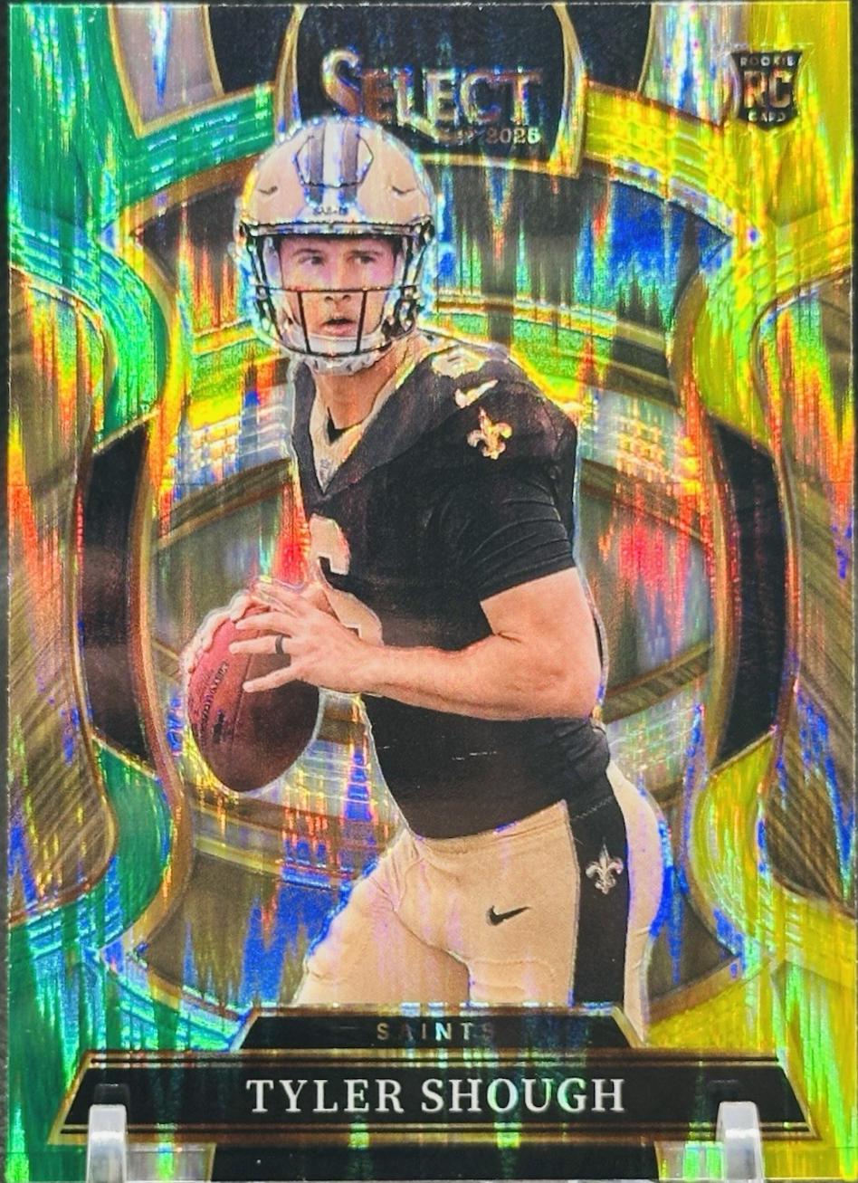 golden child ゴルチャ シーグリ カレンダー トレカ Tyler Shough [Green Yellow Prizm Shock] #41 Prices [Rookie] | 2025