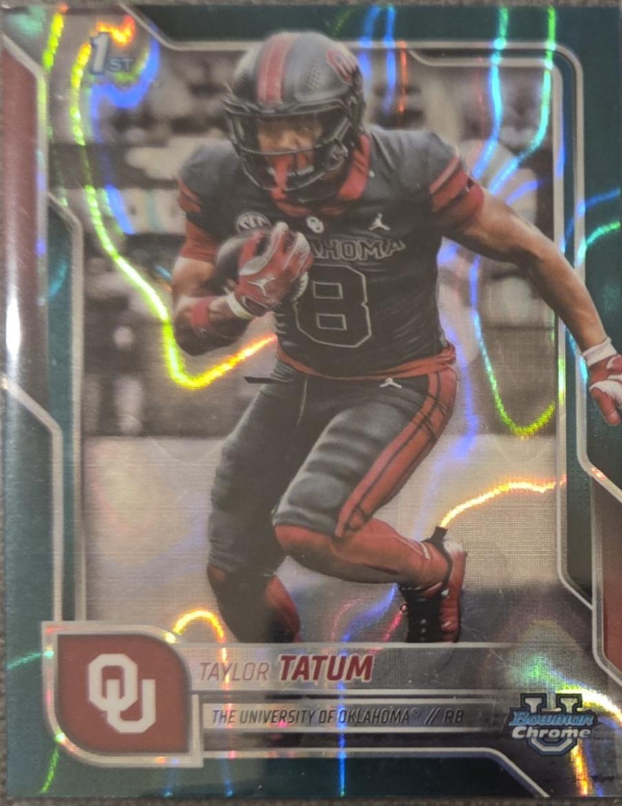 Taylor Tatum [Green Lava Refractor] #125