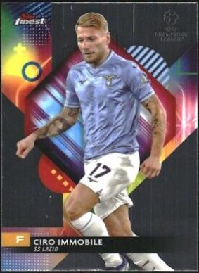 Ciro Immobile #3 Soccer Cards 2023 Topps Finest UEFA Club