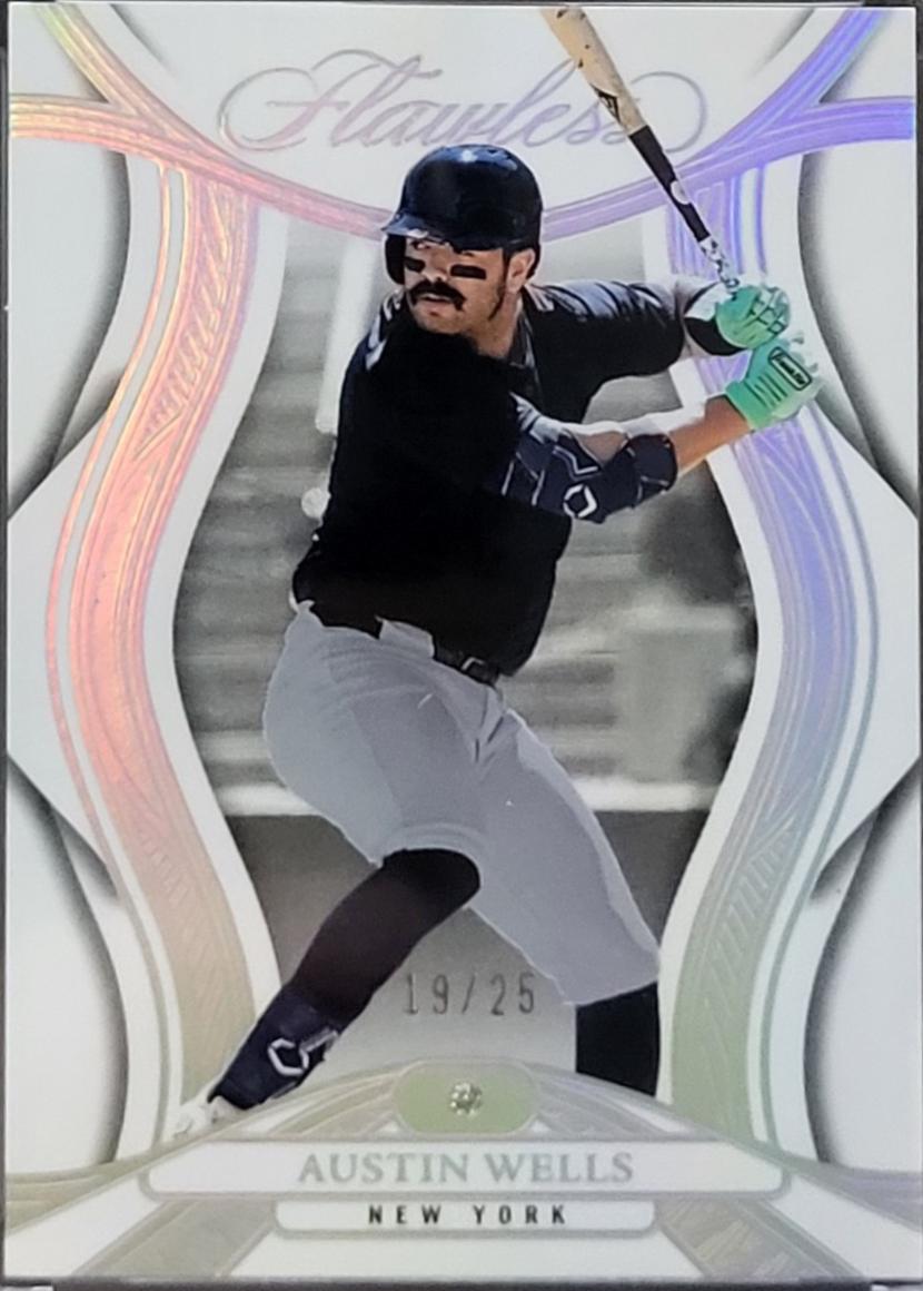 Austin Wells #50 2025 Panini Flawless Baseball