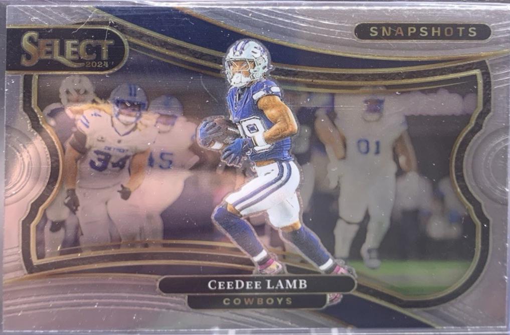 CeeDee Lamb #1 Football Cards 2024 Panini Select Snapshots