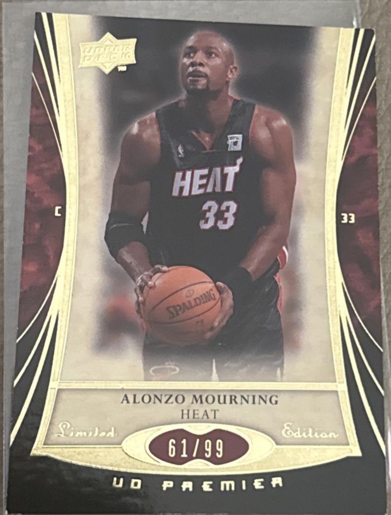 Alonzo Mourning #74 2007-08 Upper Deck Premier Basketball