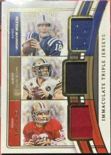Peyton Manning / Drew Brees / Joe Montana