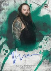 Bray Wyatt [Green] #UA-BW Wrestling Cards 2018 Topps WWE Undisputed Autographs Prices