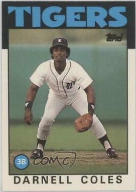 1986 Darnell Coles #26T