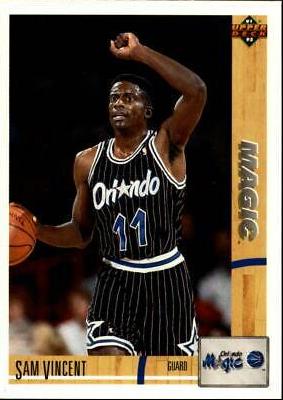 Sam Vincent #232 Basketball Cards 1991 Upper Deck