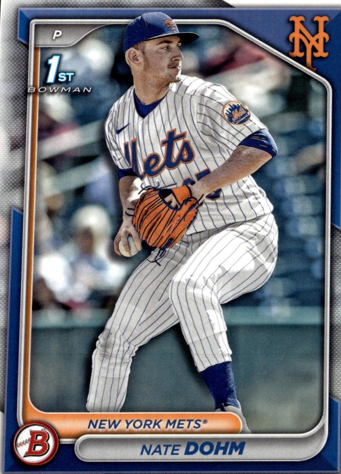 Nate Dohm #BD-101 Baseball Cards 2024 Bowman Draft