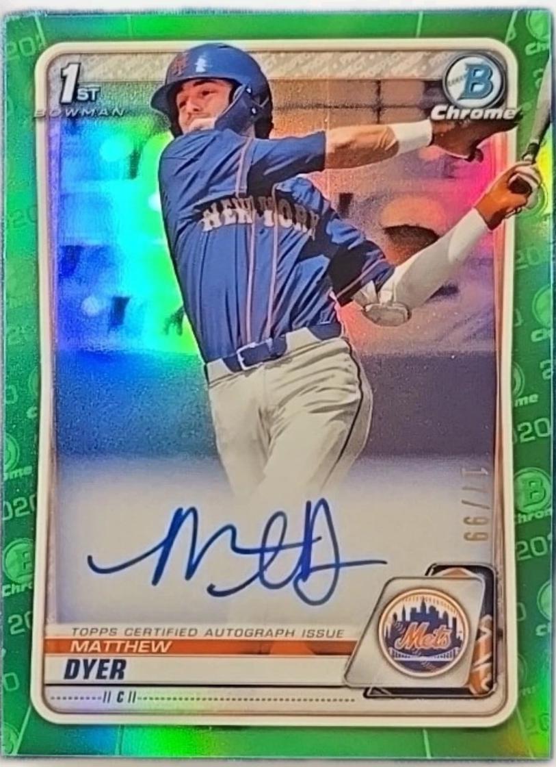 Matthew Dyer [Green Refractor] #CDA-MD