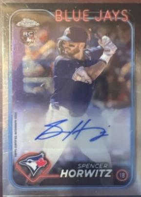 Spencer Horwitz #AC-SH Baseball Cards 2024 Topps Chrome Update Autograph