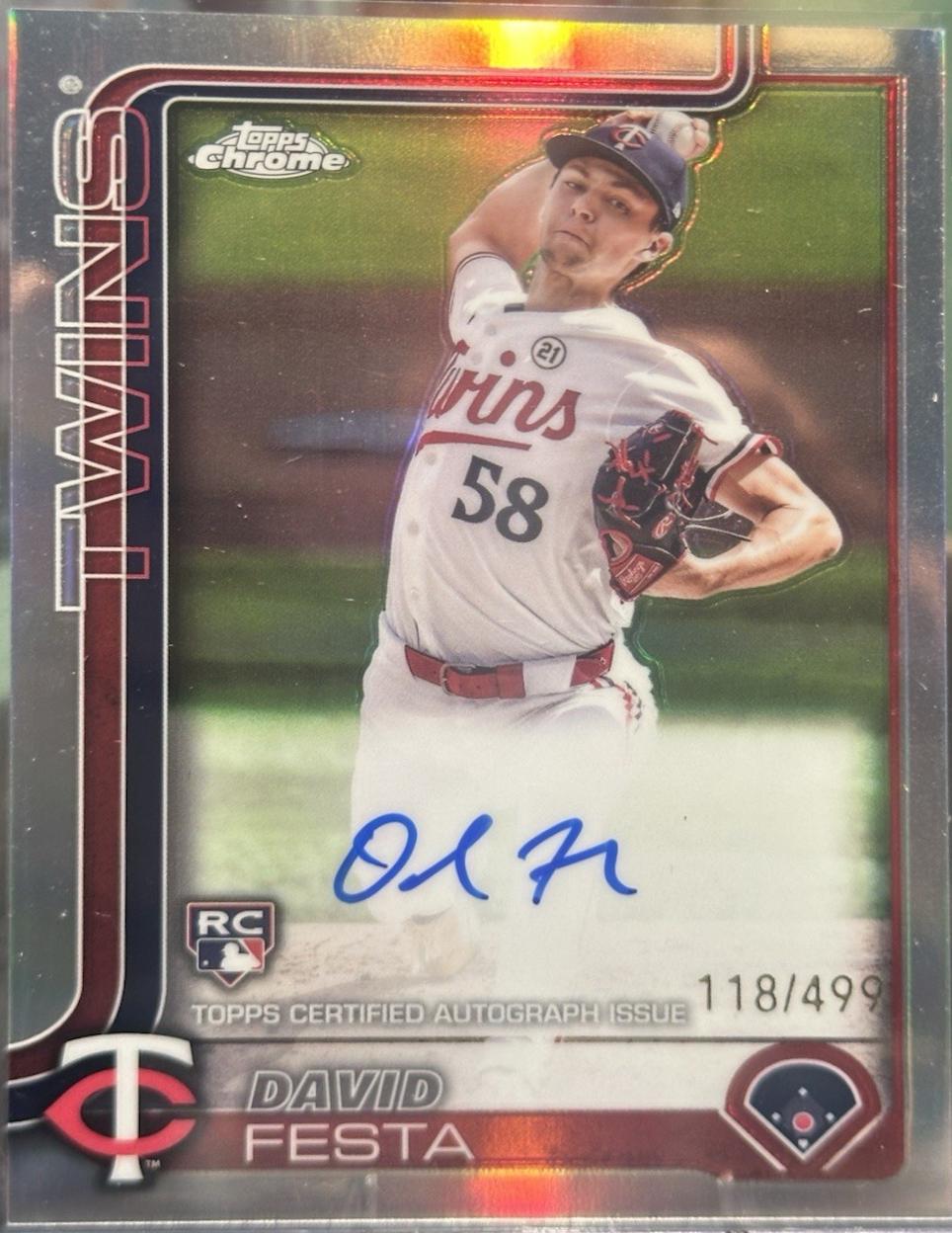 David Festa [Refractor] #RA-DF