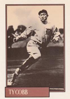 Ty Cobb #4 Baseball Cards 1991 Homers Cookies Classic