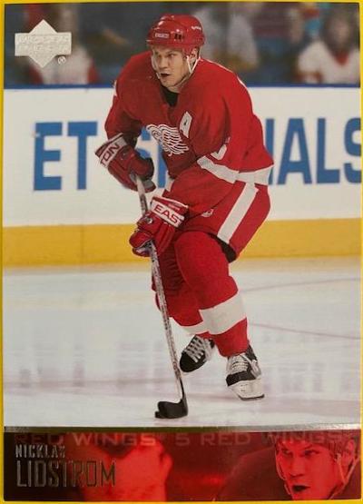 Nicklas Lidstrom #67 Hockey Cards 2003 Upper Deck