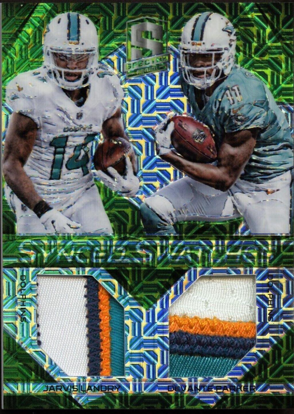 DeVante Parker [Autograph Patch Neon Green] #167