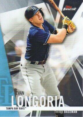 Evan Longoria #5 Baseball Cards 2017 Topps Finest
