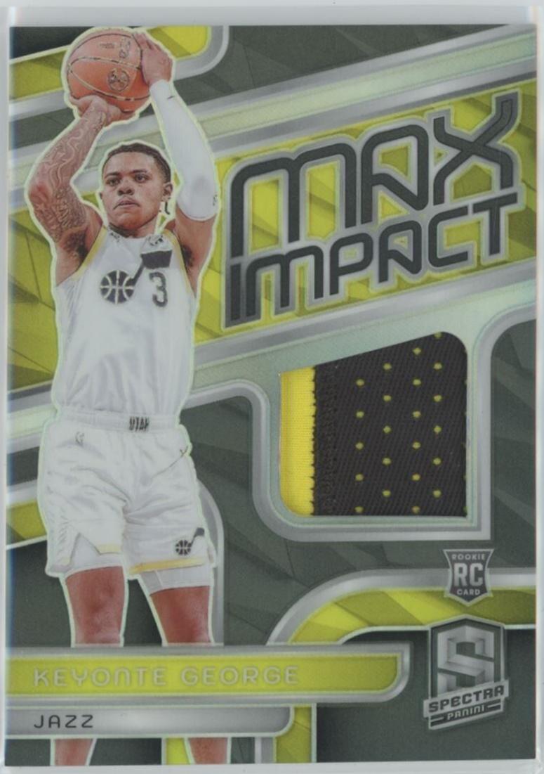 Keyonte George #MI-KGE 2023 Panini Spectra Max Impact Basketball