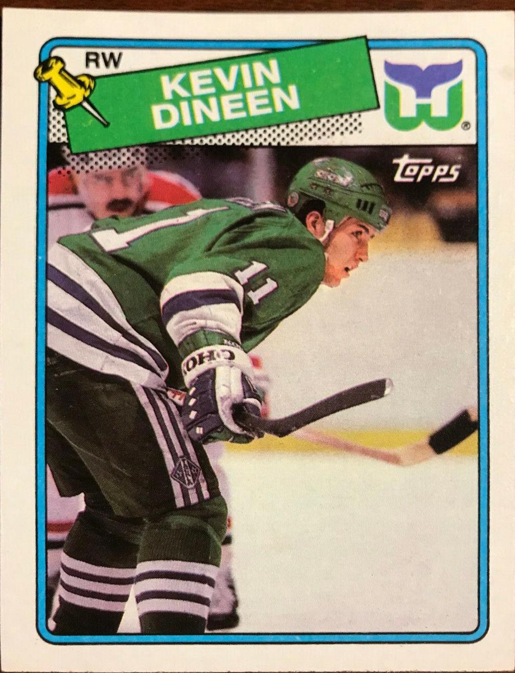 Kevin Dineen #36 Hockey Cards 1988 Topps