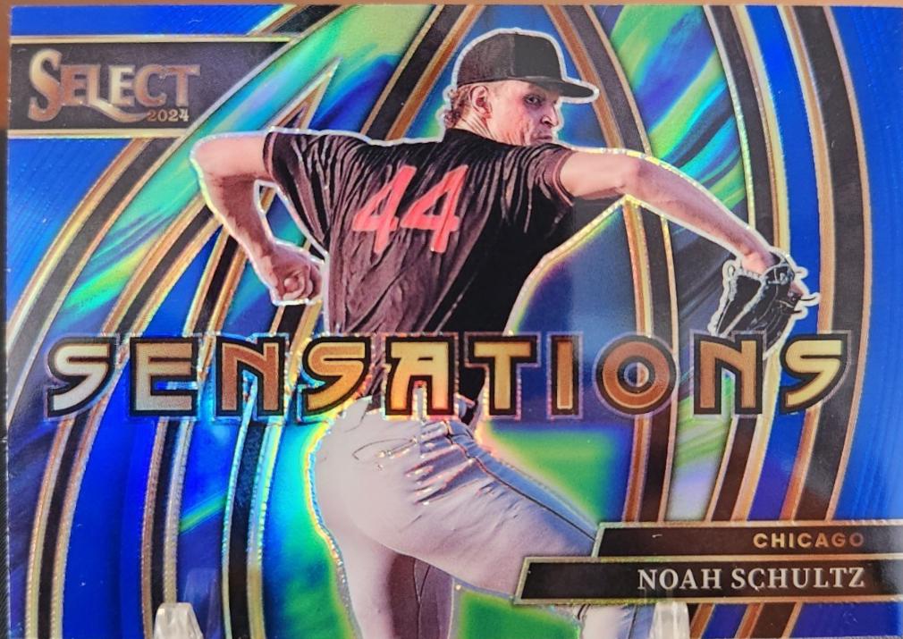 Noah Schultz #14 Baseball Cards 2024 Panini Select Sensations