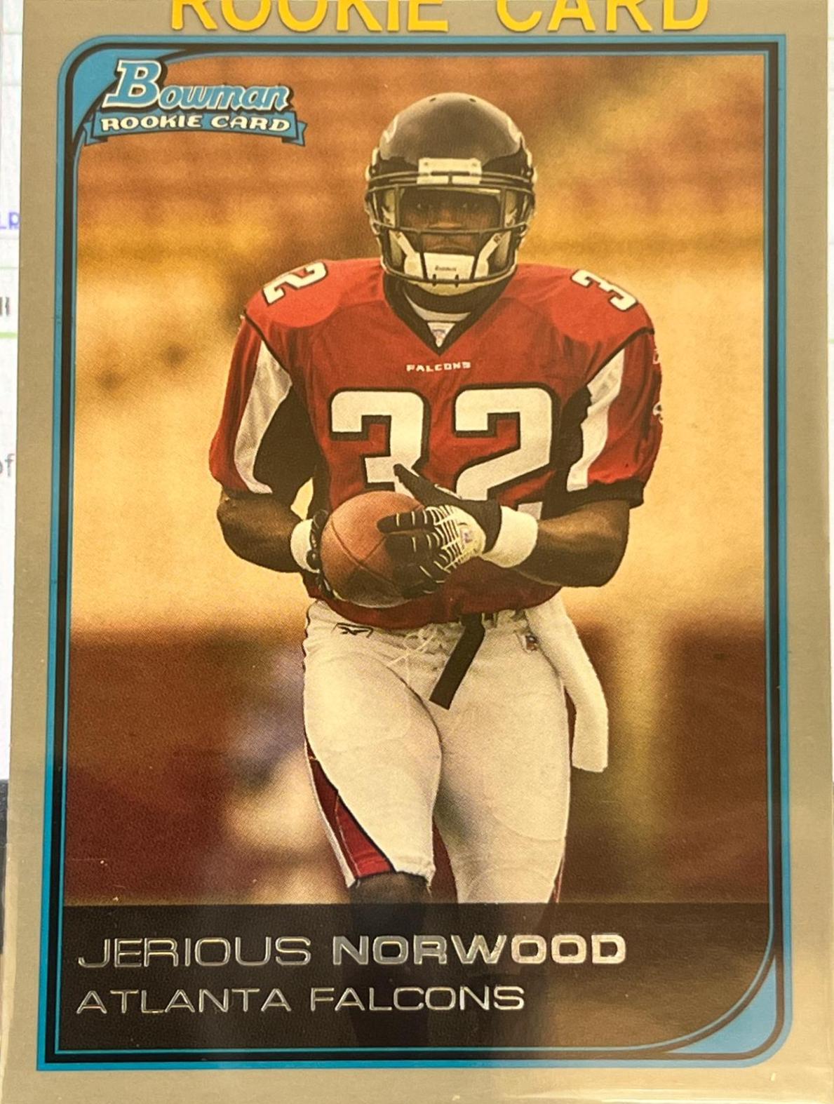 Jerious Norwood #140 Football Cards 2006 Bowman