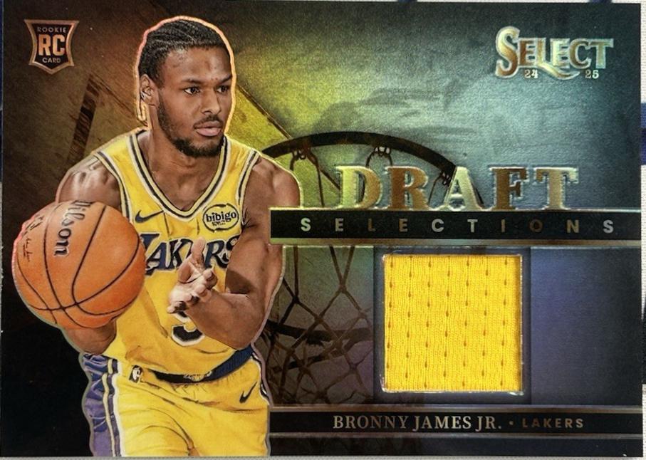 Bronny James Jr. [Purple Prizm] #DSM-BJJ